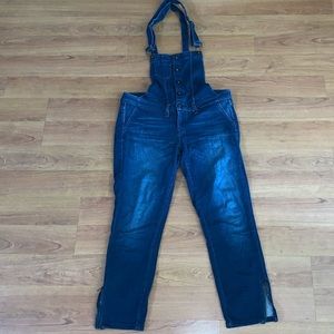 Guess Dark Denim Overalls
